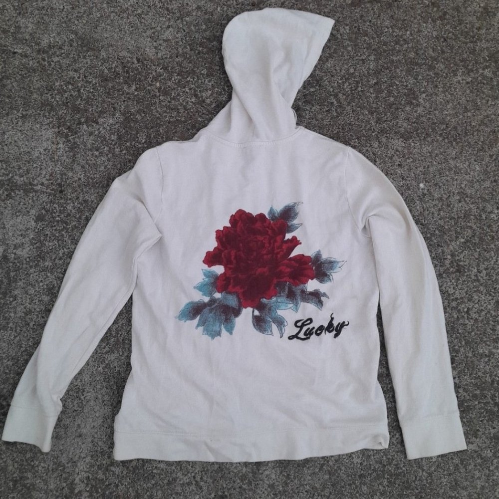 Lucky Brand zip up hoodie - Picture 2 of 3